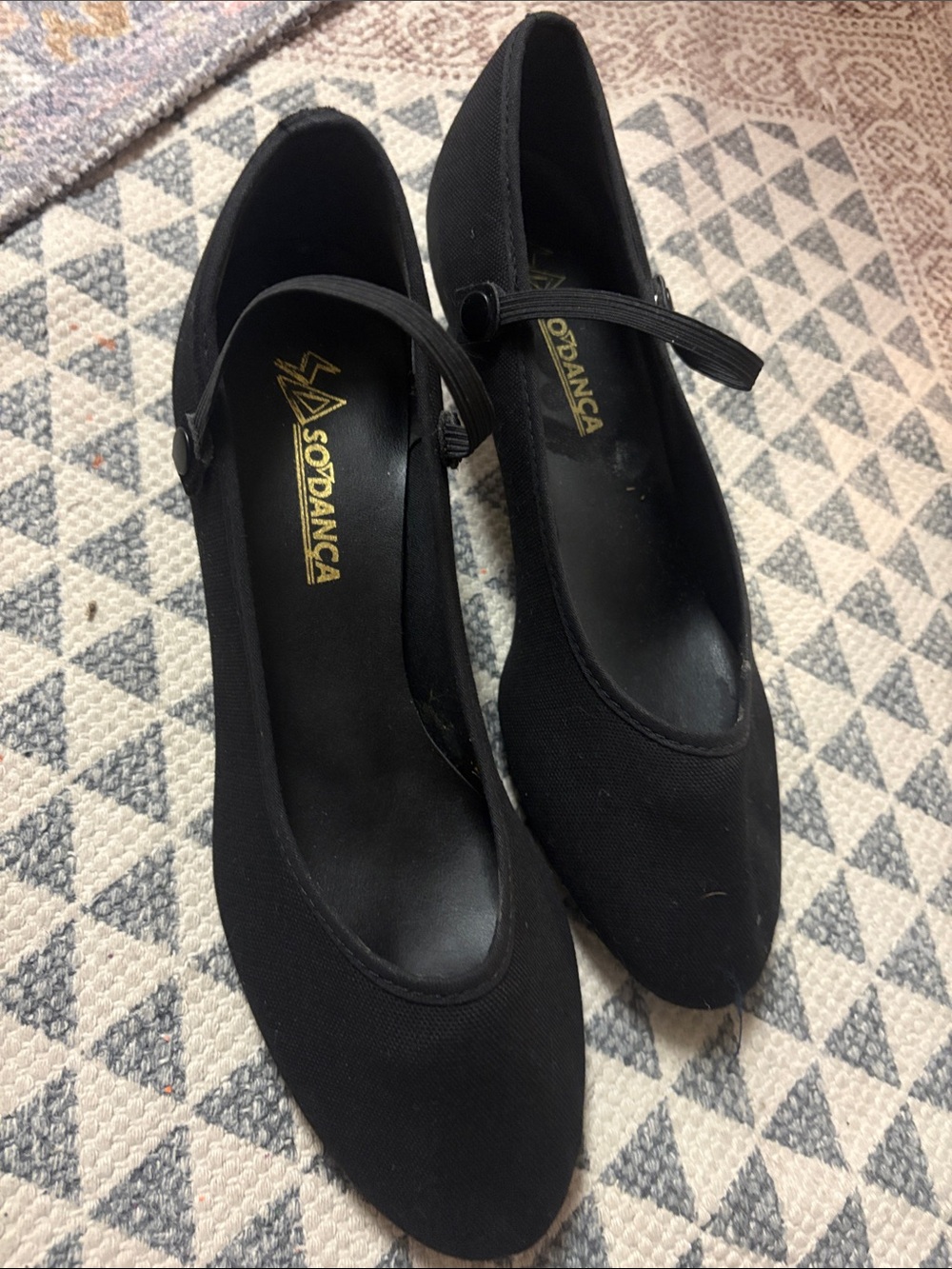 Sodanca dance shoes  8.5 L  Mary Jane Heels with Strap
